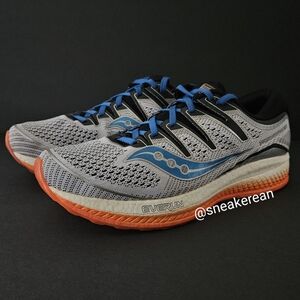 Saucony Gray and Blue Athletic Shoes
